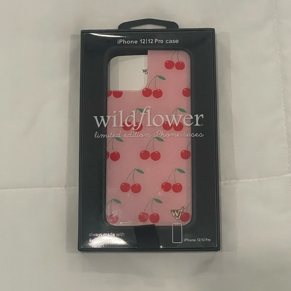 wildflower cherry case iphone 12/12 pro
